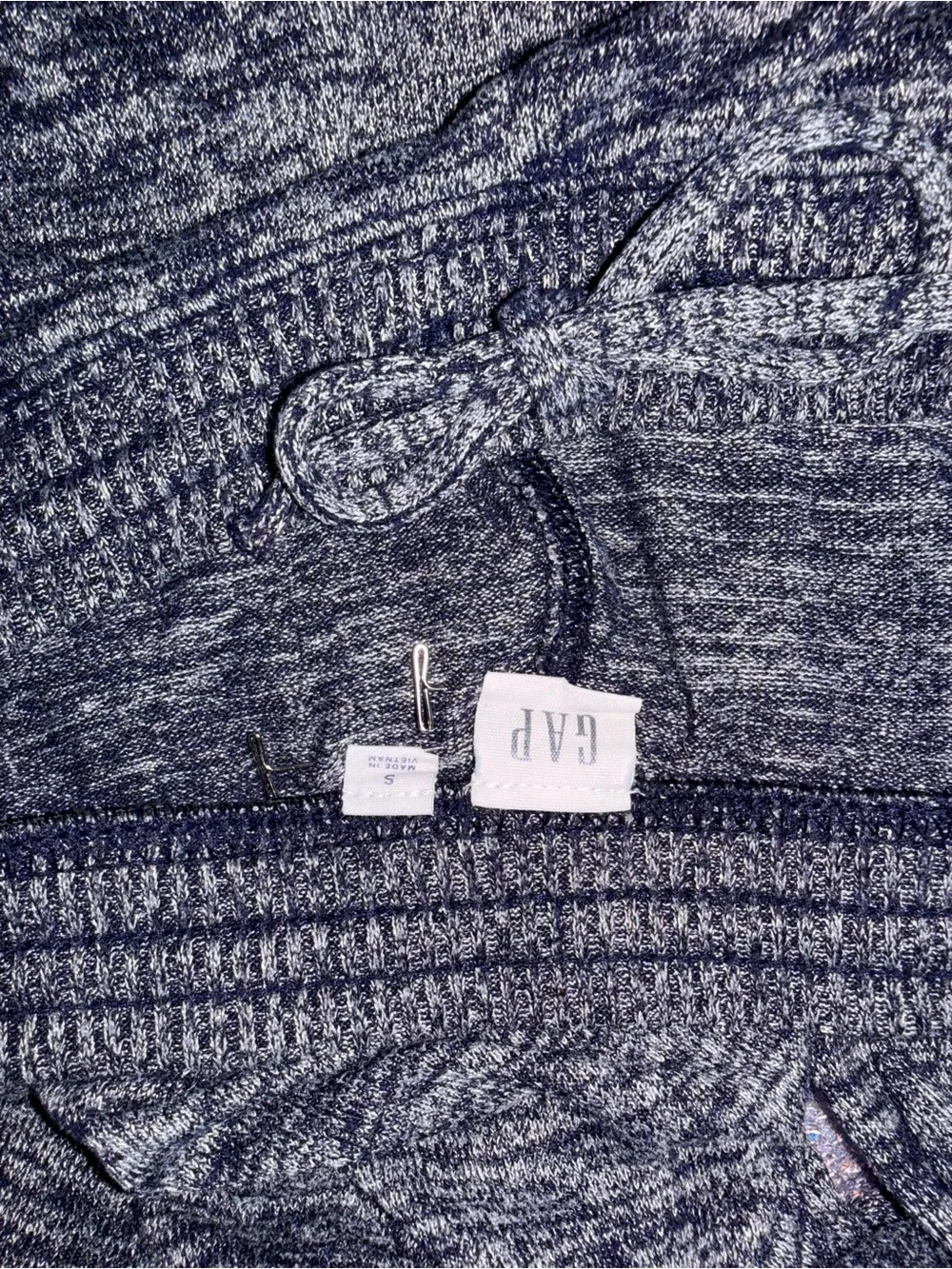 1057-GAP Heathered Charcoal Gray Jogger Sweatpants